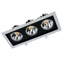 Verstellbare LED Einbauleuchte - TRE SLM optional in 60 Watt oder 96 Watt