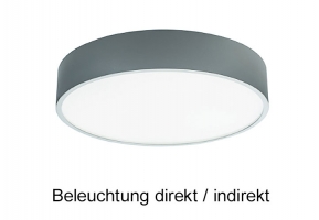 Aufputz Deckenleuchte PLAFON 300 LED - 21 Watt - Licht direkt/Indirekt