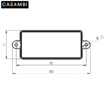 CASAMBI Bluetooth Lichtsteuerung 230 Vac Dimmer mit IP65 Schutz