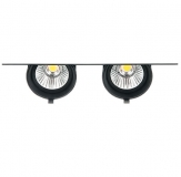 Verstellbare LED Einbauleuchte - DUO FIX MINI mit 22 Watt Licht in CRI>90