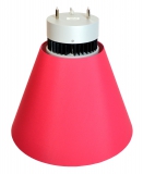 LED Pendelleuchte PANNO-LED 450 in vielen Stofffarben in 18 Watt + 27 Watt
