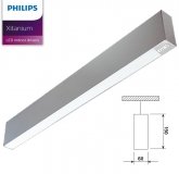 LED Pendelleuchte PROFI H 60 LED SR Licht direkt / indirekt von 24W bis 60W